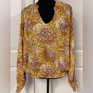 Meritt Boho Style Peasant Blouse